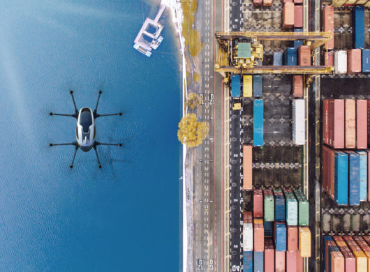 Drohnen, Logistik, Zukunft- gleich bereit machen zum Abheben