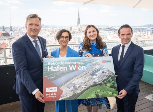 Weiter Auf Erfolgskurs – Hafen Wien segelt in die Zukunft